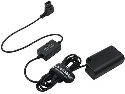 Alvin's Cables DMW-DCC16 DMW-BLJ31 Dummy-Akku auf D-Tap DC-Koppler-Netzkabel für Panasonic Lumix S1 S1M S1R S1RM S1H spiegellose Kameras