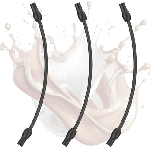 Milchschlauch Kompatibel mit Siemens eq6, 3 Ersatzschläuche für Siemens eq6 plus s700 Ersatzteile von Siemens Kaffeevollautomat eq6 plus s700/s300, EQ7 plus und Bosch Veroaroma Kaffeevollautomat