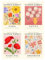 Posterset 4 Poster DIN A4 Fruits - Früchte Lemon Schlafzimmer Küche Wandbild Wanddeko Poster Set ohne Rahmen Fruits 01