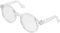 SEWOART Lustige Brille Zum Anziehen Von Puppen. Runde Miniaturbrille. Stilvolles Design Für Puppen.