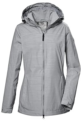 G.I.G.A. DX Damen Funktionsjacke/Outdoorjacke mit Kapuze GS 67 WMN JCKT, blaugrau, 50, 42694-000