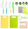 Couteau Enfant Kit De Cuisine 13 Pièces Les Jeux Montessori (13-Teilig)