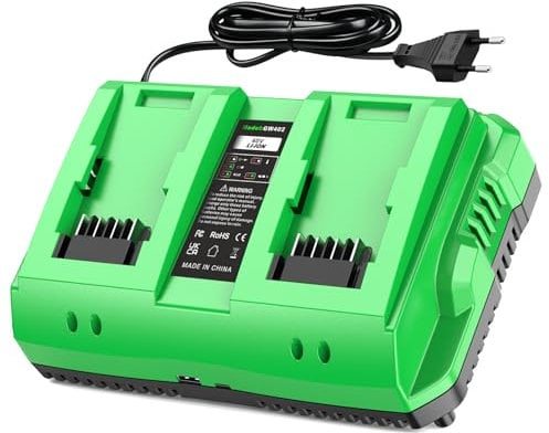 40v Fast Dual Channel Battery Charger for greenwork