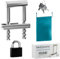 NeoDynamic | Candado rejas ballesta | Candado Grande | Candado puerta exterior | Candado de seguridad exterior | Candado exterior 5 posiciones