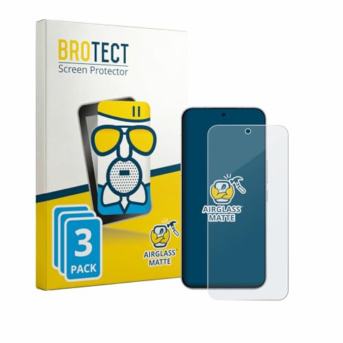 BROTECT Entspiegelungs Schutzglas für Oppo K15 Pro Plus (3 Stück) Schutzfolie Panzer Glas Matt [Extrem Kratzfest 9H, Anti-Reflex, Anti-Fingerprint]