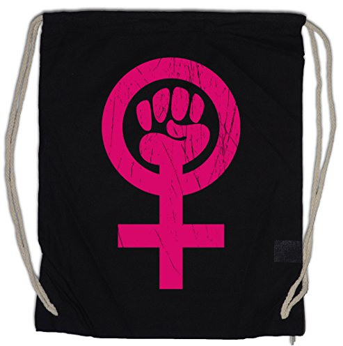 Urban Backwoods Feminism Symbol Turnbeutel Sporttasche