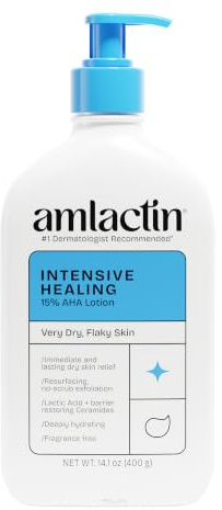 Amlactin Alpha Hydroxy Therapy Rapid Relief Restoring Lotion & Ceramide, 224 ml