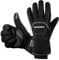 KINGSBOM -40°F Wasserdicht & Winddicht Handschuhe – 3M Thinsulate Winter Touch Screen Warme Handschuhe – zum Radfahren, Reiten, Laufen, für Outdoor-Sport – für Frauen und Männer – Schwarz (XL)