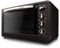 Grunkel - Four électrique multifonction de bureau 48L - HR-48RMRUSTI - Avec 3 fonctions de chaleur et sélecteur de température jusqu'à 230 ° C avec roulette et minuterie jusqu'à 60 min - Noir
