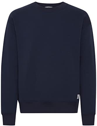 !Solid SDLenz Crew SW Herren Sweatshirt Pullover Pulli mit Rundhalsausschnitt Langarm, Größe:XXL, Farbe:Insignia Blue (194010)
