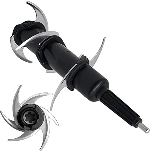 Cuchilla apilada de repuesto compatibles con Ninja Procesador de alimentos Auto-iQ BN800EU BN750EU 1200 W, batidora multifunción accesorios para jarra de 2,1 L