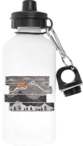 Ins Grau... Weiß Schadstofffrei Weiß Wasserflasche Aluminium Für Draußen Pollutant Free White Water Bottle Aluminium For Outdoors