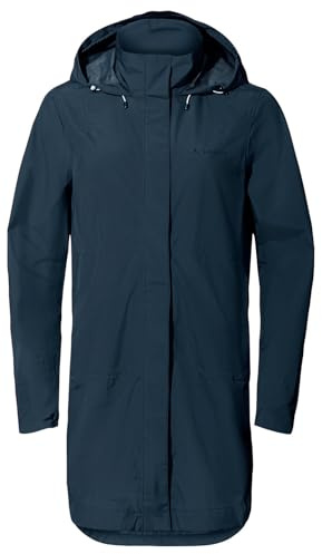 VAUDE Women's Mineo 2.5L Coat - Regenmantel für Damen - wasserdicht, winddicht und atmungsaktiv