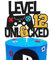 Level 12th Unlocked Cake Topper Game Controller 12s Cake Decoration Happy 12 Birthday Cake Decor Video Play Game Movie Thema Jungen Mädchen Männer Frauen Teenager Bday Party Event Feier Supplies