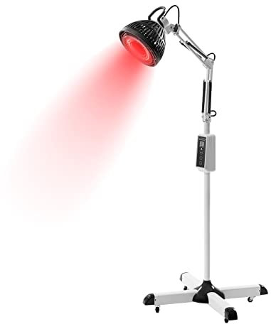 Rotes Licht, Schmerzlinderung, Infrarot-Lampe, Stehend, Wärme, einstellbar, Infrarot-Therapie, Infrarot-Lampe, 300 W Tdp