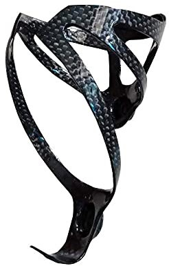Fahrrad-Wasserflaschenhalter, Outdoor-Aktivitäten, 2 Stück, Carbon-Flaschenhalter, Fahrradflaschenhalter, schwarz, matt, Flaschenhalter, Fahrradzubehör, Fahrradflasche, Wasser, leicht, 20 g ( Color :