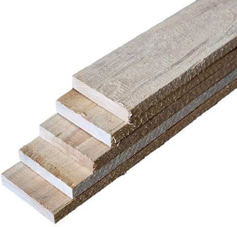 MyTimber® Holzlbretter als Bauholz Dachlatten | Holz zum selber bauen | 12 x 2,3cm| 2m lang | Auf dem Bau als Schalungsbrett | Konstruktionsholz für dein DIY-Projekt (5 Stück)