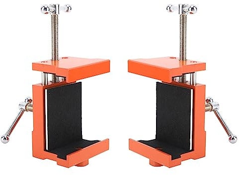 2Pcs Cabinet Clamps Cabinet Face Frame Clamps Pair Cabinet Tools Drawer Front Installation Clamps Cabinet Claw Tools