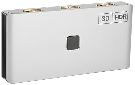 HDMI-Umschalter 1 in 2 Out, 4K60hz HDMI-Splitter, 3D CEC HDCP2.2 Unterstützt, 18 Gbit/s HDMI-Schalter-Auswahlbox für TV-Projektor-Player (YC-Q201)
