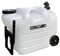 Fonowx Contenedor de Agua, Portador de Almacenamiento de Agua con Ruedas, Gran Capacidad de 28L con asa, Tanque de Agua, Jarra para Acampar, Senderismo, baño, Blanco