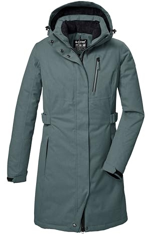 Killtec Damen Kow 303 Wmn Prk Funktionsparka/Parka mit abzippbarer Kapuze
