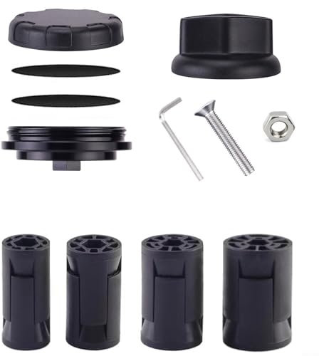 SMZhomeone Fourche de vélo avec trou inférieur pour fourche de vélo - Étanche - Pour protéger le casque - Support anti-perte - Plastique + alliage d'aluminium - Environ 98 g