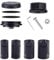 SMZhomeone Bike Fork Bottom Hole Bike Fork Hole Waterproof Bike Fork Expander Stash Inside Protect Headset Anti-lost Mount Plastic+Aluminum Alloy About 98G