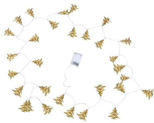 UTHCLO 3m Weihnachtsbaum Lichterkette Warmweiße Lichter Für Innenräume Batteriebetrieben Für Weihnachtsdekoration Wohnungen Geschäften Und Büros