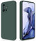 GiiYoon Hülle Kompatibel mit Xiaomi 11T /11T Pro, Hochwertiges Liquid Silicone Case, Rundumschutz Handyhülle, Kratzfestes Weiches Mikrofaserfutter- grün