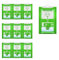 Wardrobe Dehumidifier Hanging Bags, 10 Pack Moisture Absorber Ideal to stop damp, mould mildew & condensation, Hanging Dehumidifiers for Wardrobes, Kitchen, Garage, Bedroom, Office, Basement etc