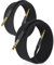 Elebase Lot de 2 câbles de guitare TRS 6,35 mm - 2 m - Fiche stéréo 1/4 - En nylon tressé - Jack 6,3 mm vers jack 6,3 mm - Protection contre le bruit - Pour amplificateur, guitare, basse, instrument