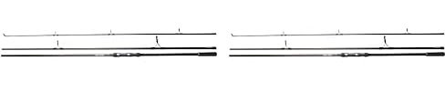 Shakespeare Cypry Carp Karpfen - 3- teilige Karpfenruten, Schwarz (Packung mit 2)