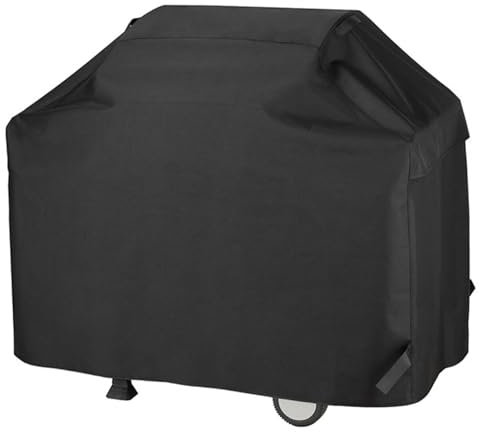 CGTQROVR Cubierta de Parrilla para la Parrilla al Aire Libre, 57x24x46 Cobertura Completa de Agua de Agua y Polvo Oxford BBQ Cover for Outdoor Muebles Protection
