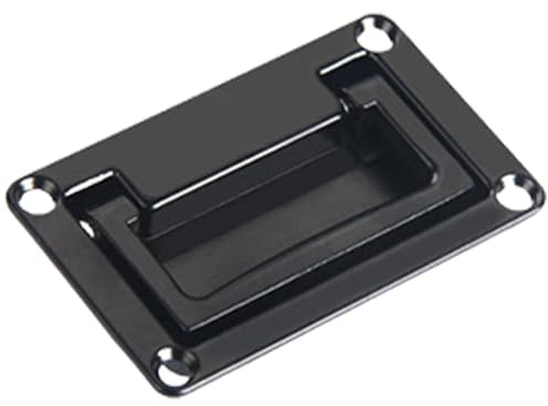 Foldable Recessed Pull Handle Box Concealed Handle Panel Folding Industrial Cabinet Door Enduring Resistant Hardware