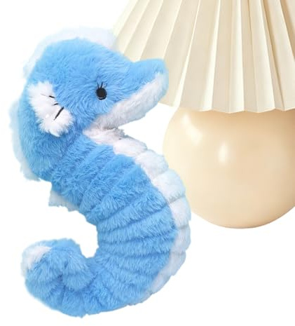 GkgWuxf Seepferdchen Plüschtier | Super Weiche Kuscheltiere Für Kinder | Kuschelig Weiche Plüsch Spielzeug Puppe,Schlafzimmer Kinderzimmer Bett
