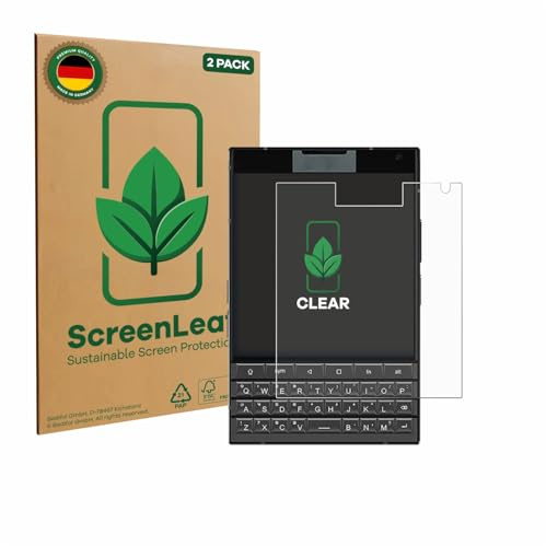 ScreenLeaf Schutzfolie für Unihertz Titan 2 | 2 Stück Transparenter Displayschutz Made in Germany Klare Displayschutz-Folie Kratzfest
