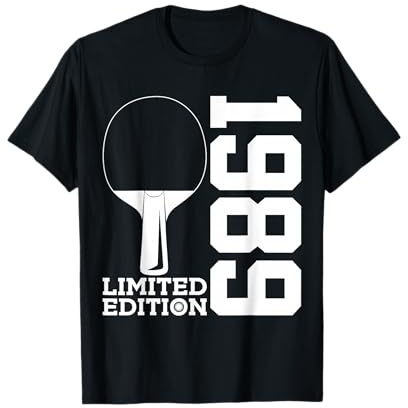 37. Geburtstag Tischtennis Limited Edition 1989 T-Shirt