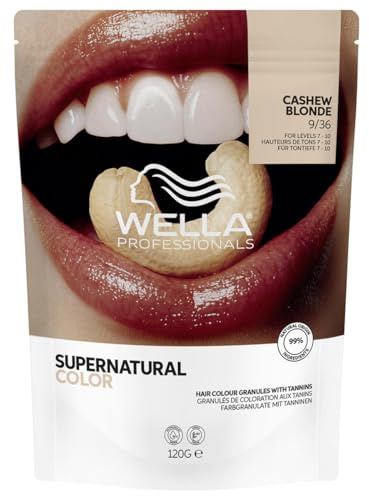 Wella Supernatural Color 9/36 Cashew Blonde 120 g | Professionelle Tönung mit natürlichem Effekt, sanfte Abdeckung und helle Reflexionen, natürliches und gleichmäßiges Ergebnis