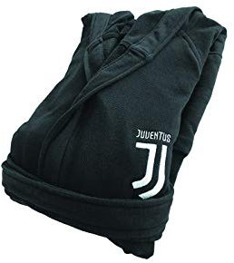 Juventus FC Peignoir de qualité supérieure, noir, L