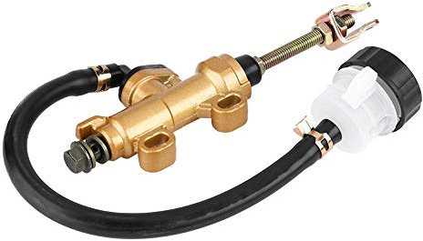 Cilindro maestro pompa freno posteriore universale per moto, pompa idraulica con serbatoio per moto cross ATV