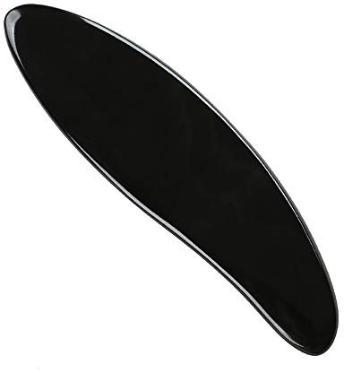 1 x Gua Sha Schaber, Büffelhorn, Gua Sha Brett, traditionelles chinesisches Massagewerkzeug für Akupunkturtherapie