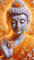 ARTGOTO Diamond Painting Eckige Steine Groß XXL Bilder Erwachsene,40x70cm Buddha A,5D Diamant Painting Set Viereckige Quadratische Steine mit Zubehör Für Wohnzimmer Dekoration