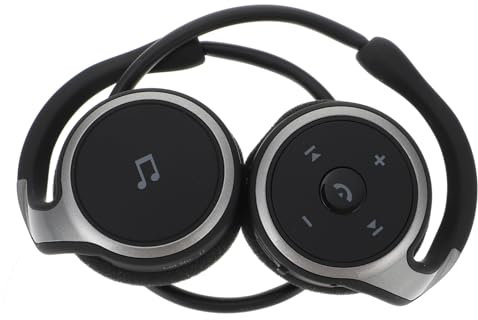 Operitacx Headset Wireless Earphones Microphone for Running Sports Lightweight Comfortable for Phone Tablet Laptop