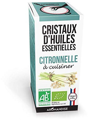 Cristales de aceites esenciales 10 g - Hierba de limón