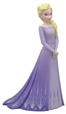 Bullyland 13510 - Spielfigur Elsa von Arendelle aus Walt Disney Die Eiskönigin, ca. 10 cm, detailgetreu, ideal als kleines Geschenk für Kinder ab 3 Jahren