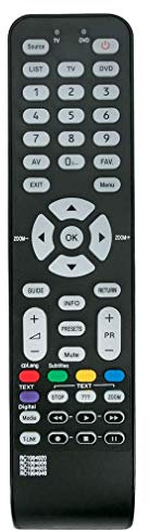 VINABTY RC1994920 RC1994906 RC1994925 RC1994946 Télécommande remplacée pour Thomson TV 19HR5234 22B33H 19HR5434 22HR3234 22HR5434 19HR3234 24FS6246 26HE8022 26HE8234B 26HE9234B 26HR3234 32HE8022