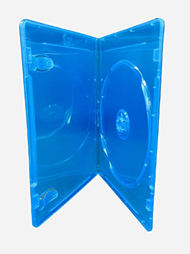 25 x Slim 6 mm Single Blu Ray Cases. Allows insertion of one Blu-ray disc into the case together with booklet on left side.