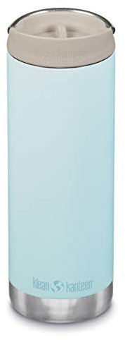 Klean Kanteen TKWide 473,6 g (avec bouchon café) – Teinte bleue