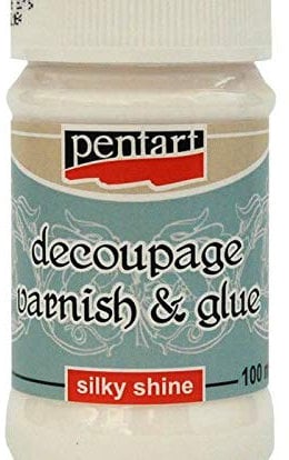 Adhesive and Decoupage Lacquer Silk Gloss 100ml, Pentart, Adhesives Varnishes, Hobby Colors