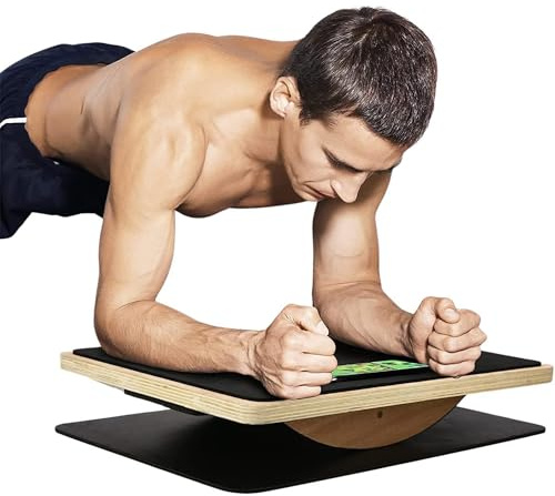 Planken- und Balance-Board, fit beim Spielen und Workouts auf iOS/Android-App, Core-Trainer, Ganzkörper-Fitness-Trainingsgerät